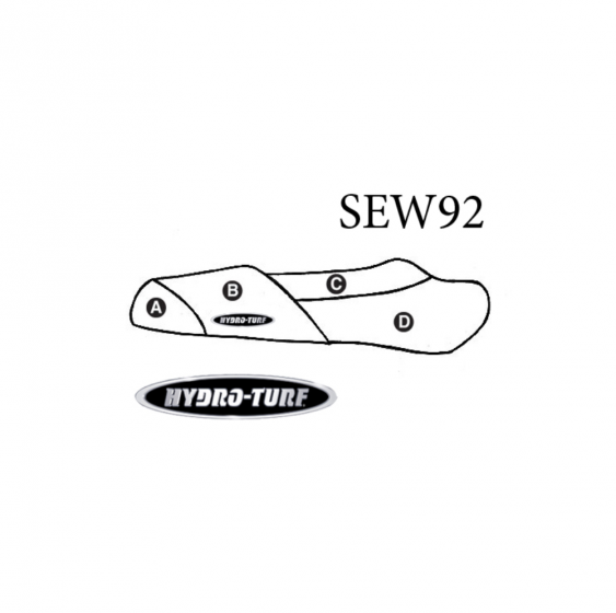 Hydro Turf Seat Cover for Polaris SLH (98-01) / SLX (99-01) / Pro 1200 (00-01)