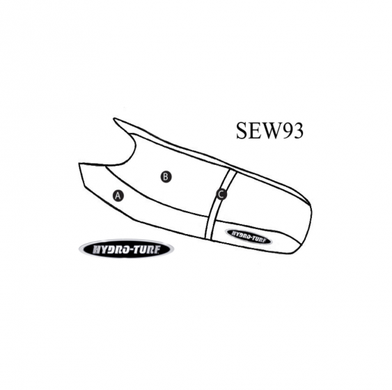 Hydro Turf Seat Cover for Polaris SLT (94-97) / SLTX (96) / SLTH (98-99)