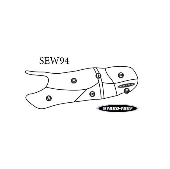 Hydro Turf Seat Cover for Polaris Virage TX / Freedom