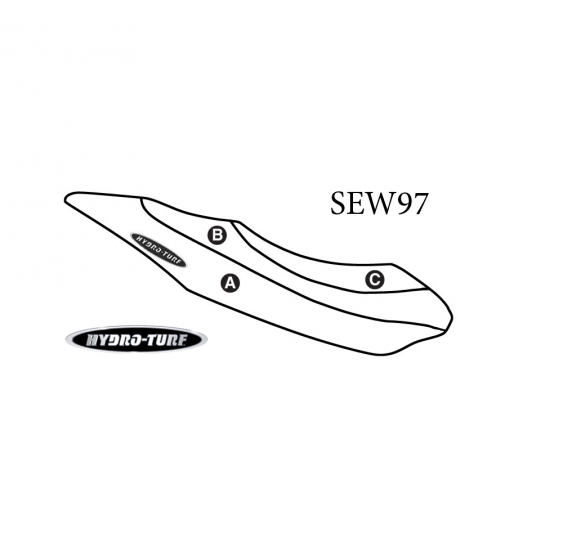 Hydro Turf Seat Cover for Polaris MSX